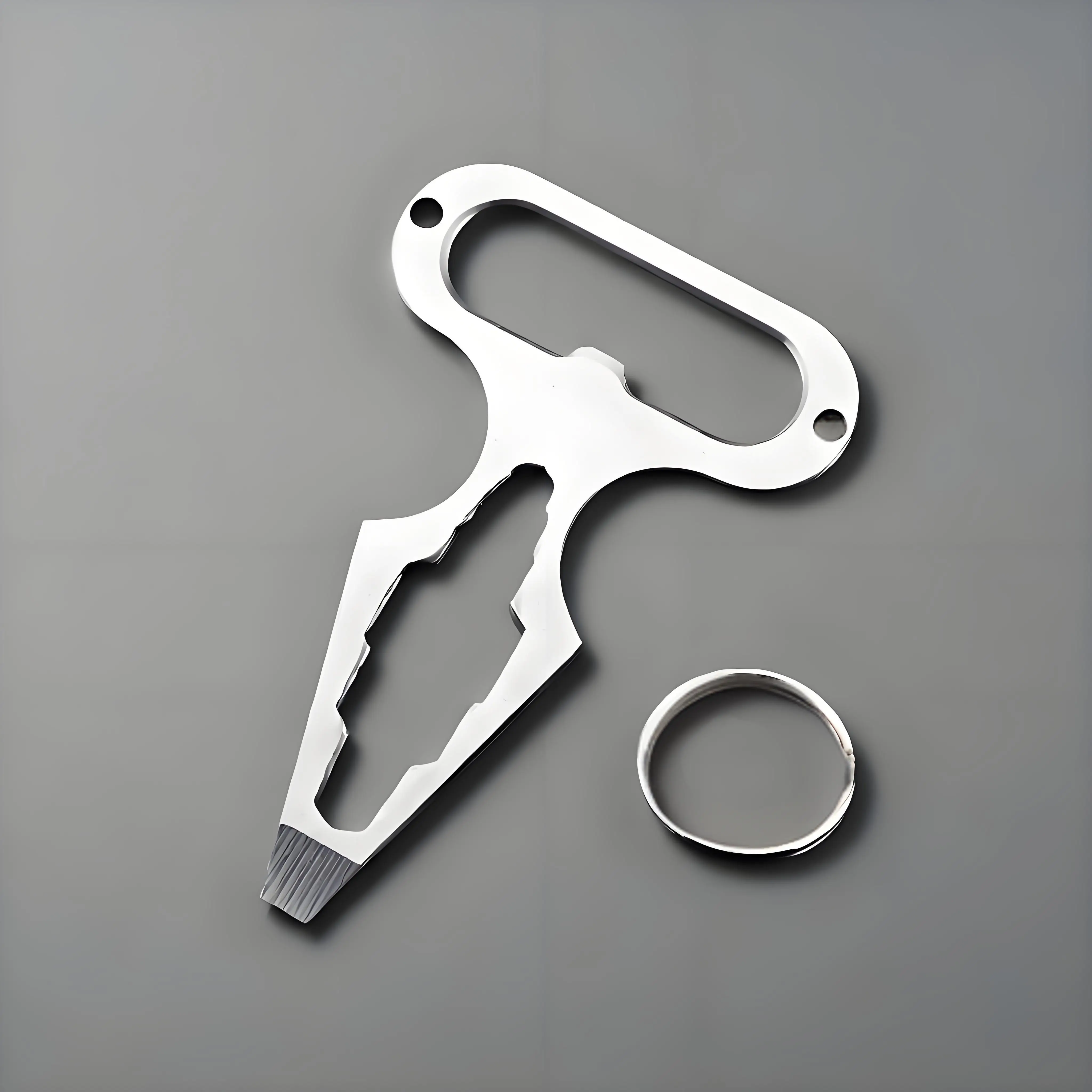Keychain Multi Tool - Açık Hava EDC Hayatta Kalma Aracı
