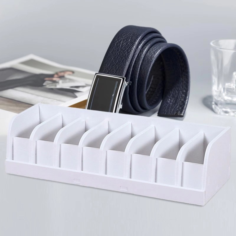 Men'S Accessories Organizer For Wardrobe - Kemer organizatör kutusu 6/8/10 izgaralar kemer