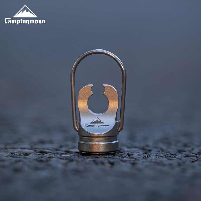 Keychain Multi Tool - CAMPINGMOON Gaz Tüpü Zımbası, Kolay Kapanan
