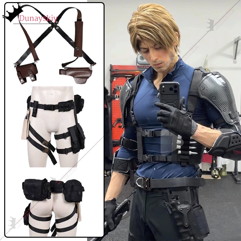 Men'S Accessories Japan - Fantasia Leon Scott Cosplay Kostümleri Bel