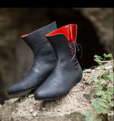 Medieval Men'S Accessories - Erkek Ortaçağ Deri Ayakkabısı Orta Çağ