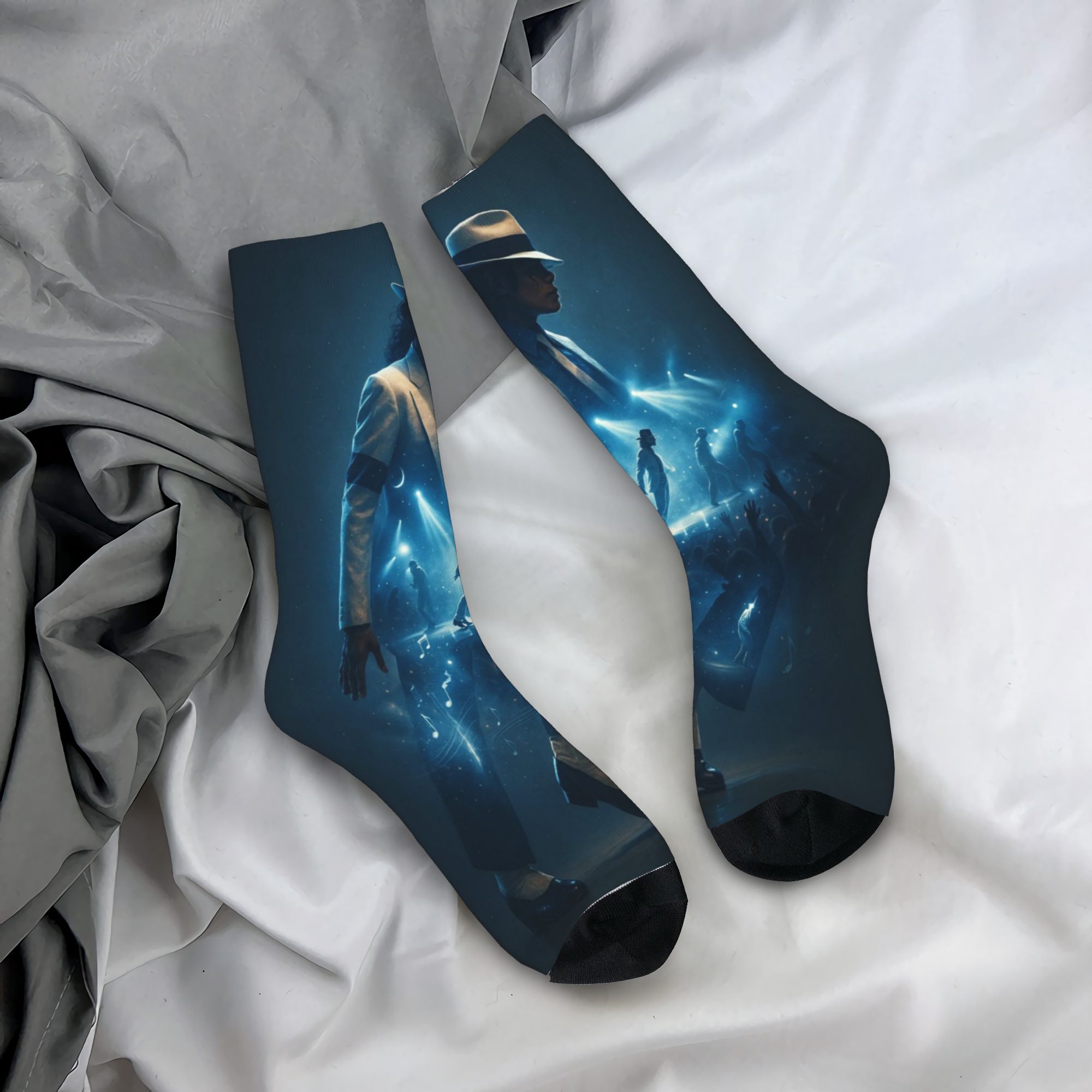 Men'S Accessories Gift Ideas - Michael Jackson'ın Pop Kralı Çorapları Erkekler