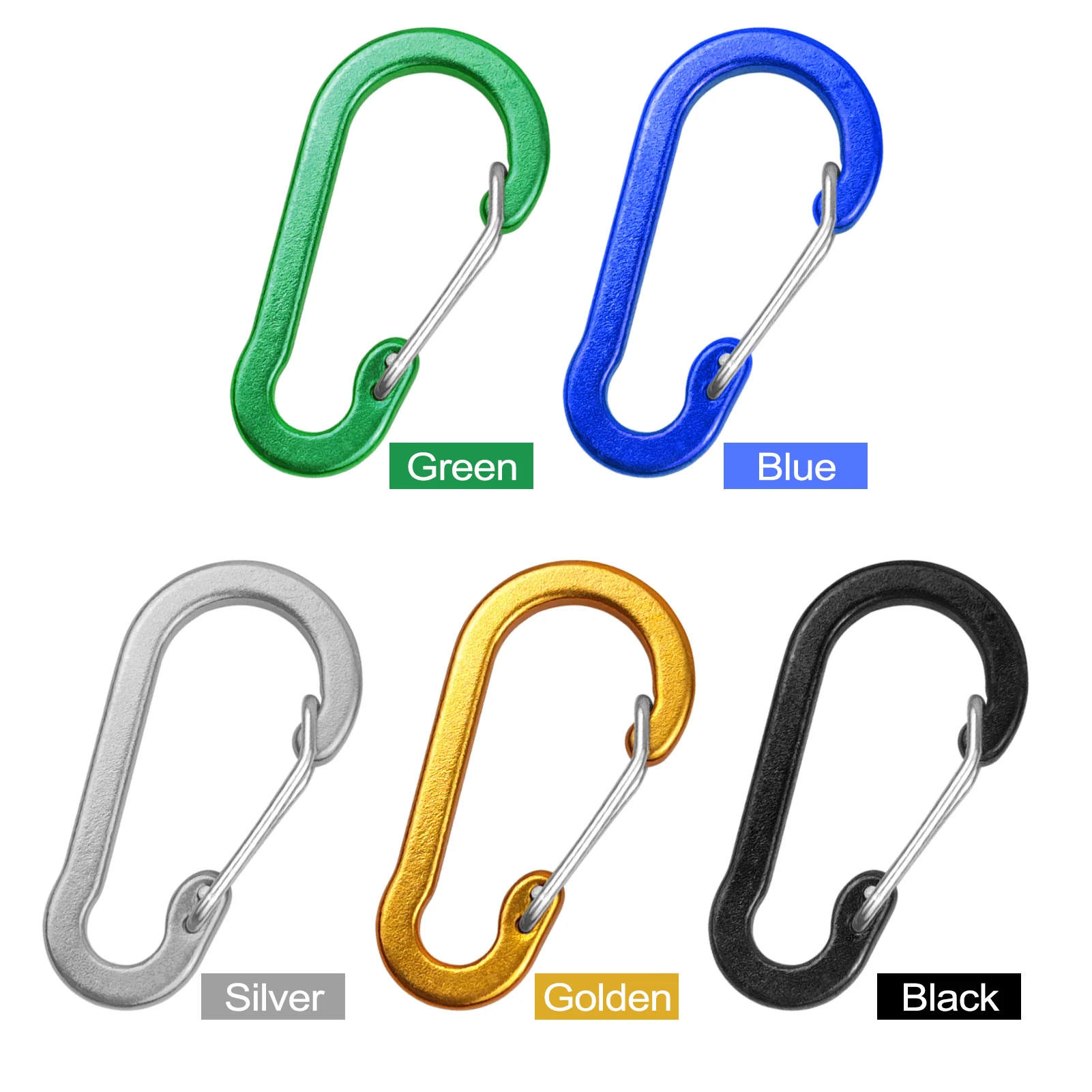 5/10/12 adet karabina klipsler - Keychain Multi Tool incelemesi ve fiyatı