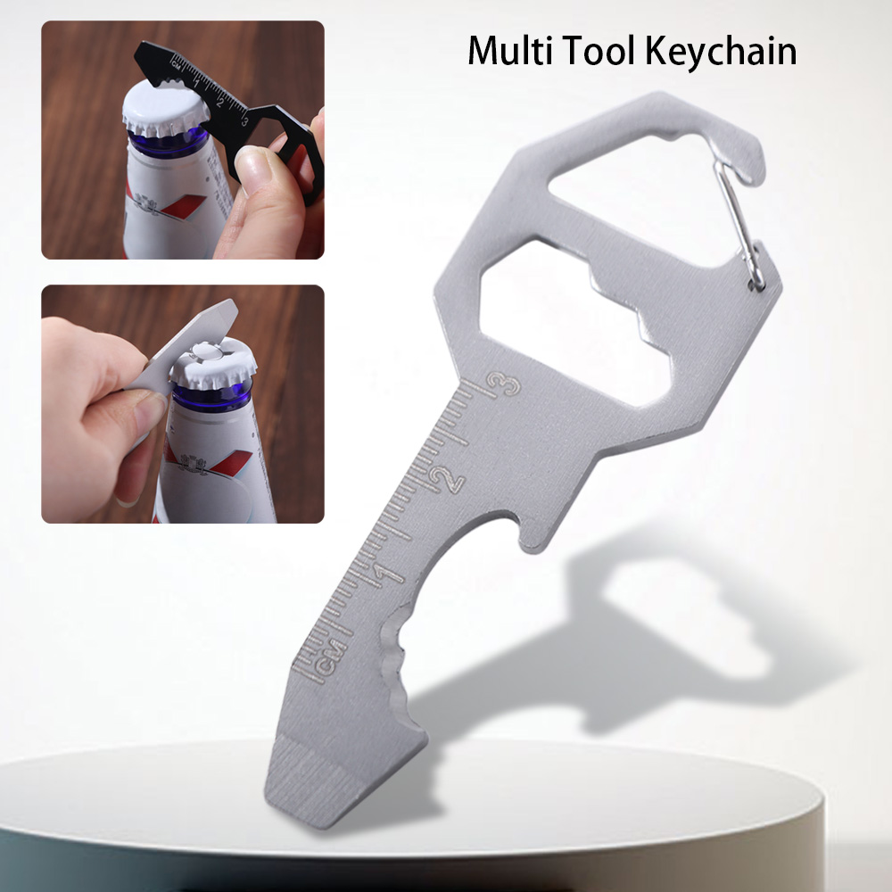 6'sı 1 arada Çok Amaçlı Mini A - Keychain Multi Tool incelemesi ve fiyatı