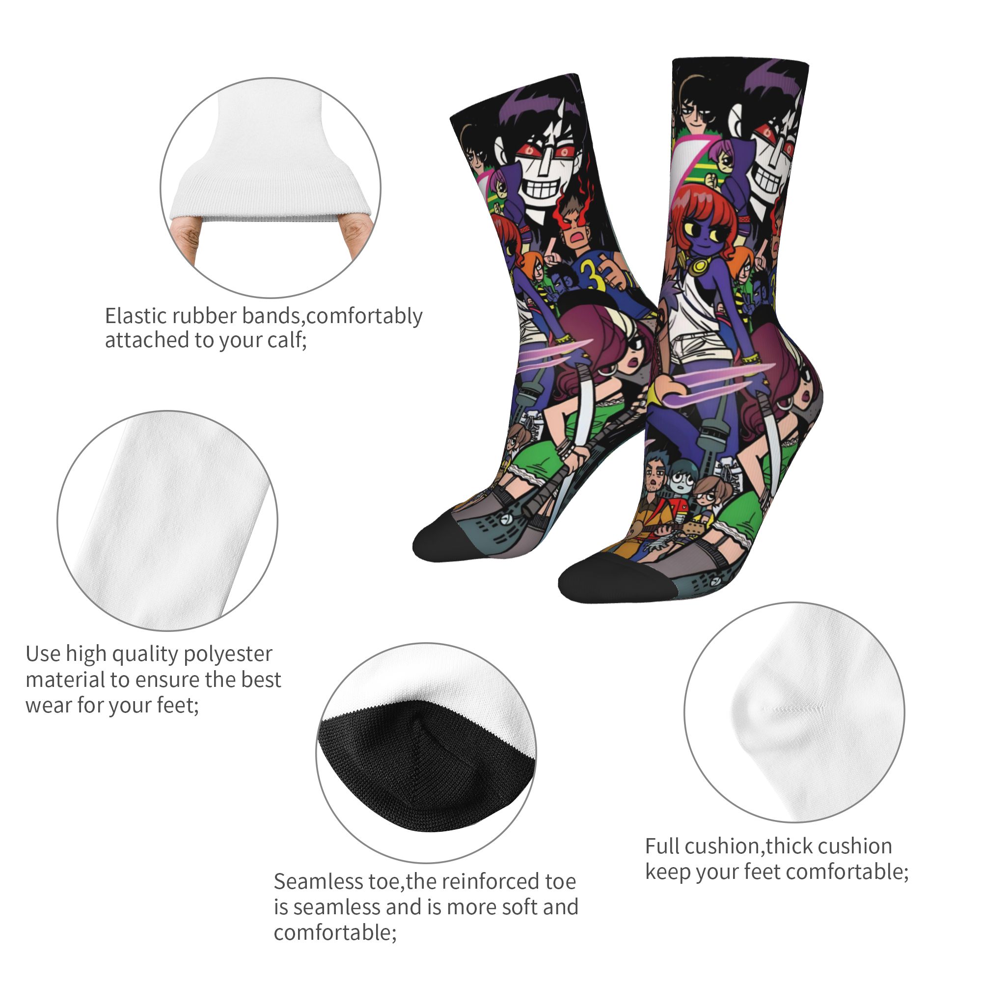 Scott Pilgrim vs. the World Ço - Men'S Accessories Gift Ideas incelemesi ve fiyatı