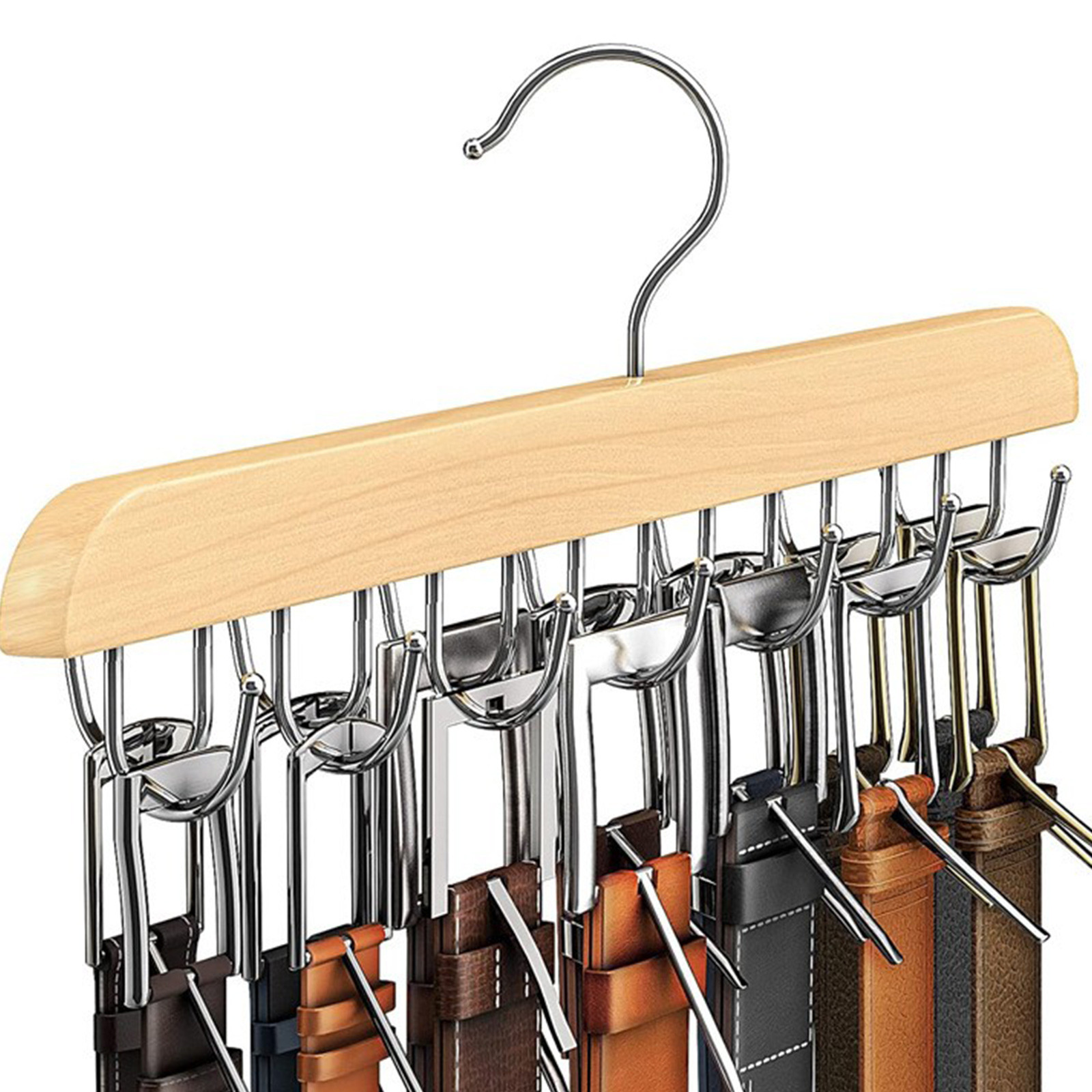 Ahşap kemer raf kadınlar depol - Men'S Accessories Organizer For Wardrobe incelemesi ve fiyatı