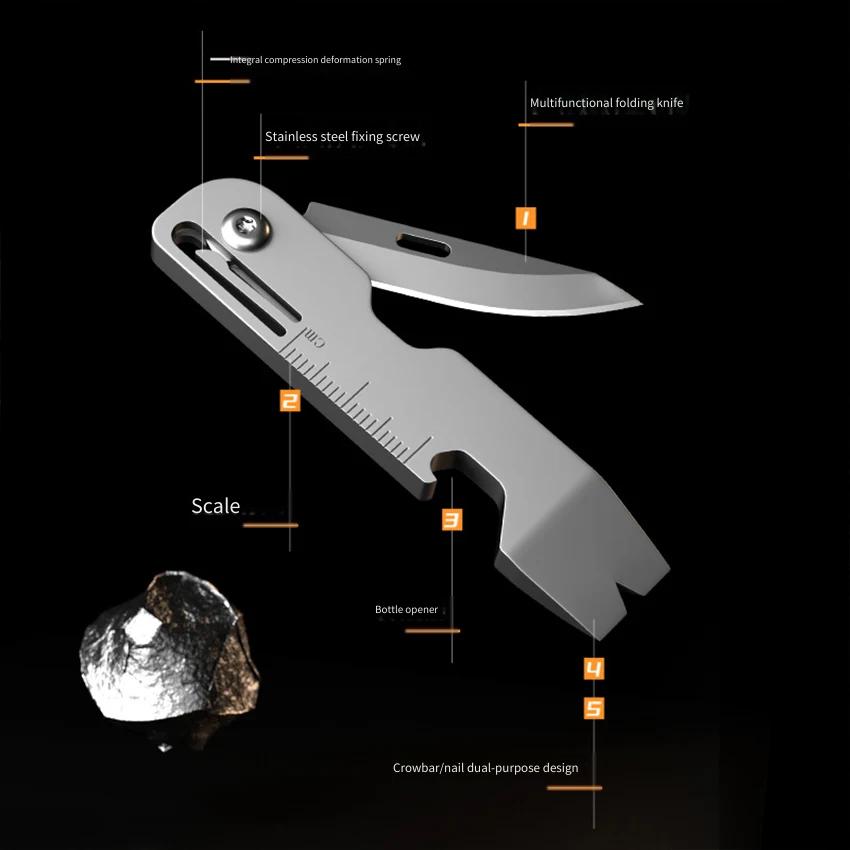 Titanyum Alaşımlı Çok Fonksiyo - Keychain Multi Tool incelemesi ve fiyatı