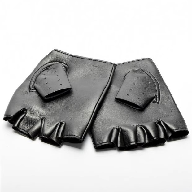 Steampunk PU Deri Parmaksız Pu - Medieval Men'S Accessories incelemesi ve fiyatı