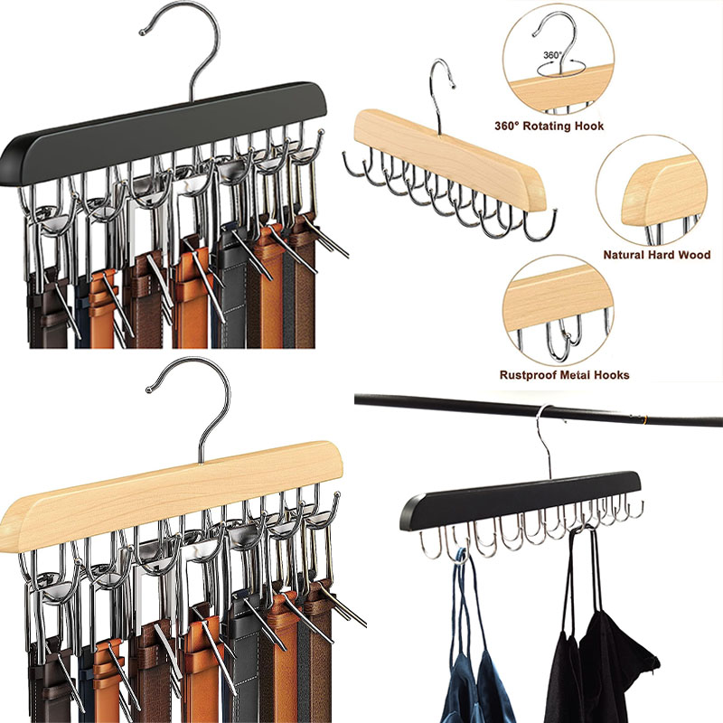 Ahşap kemer askısı kadın depol - Men'S Accessories Organizer For Wardrobe incelemesi ve fiyatı
