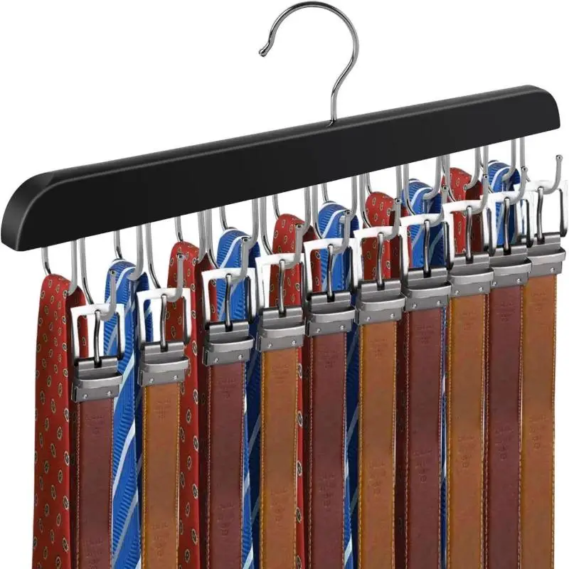 Ahşap Kemer Rafı Kadın Depolam - Men'S Accessories Organizer For Wardrobe incelemesi ve fiyatı