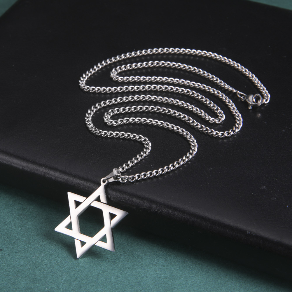 Paslanmaz Çelik Davut Yıldızı  - Men'S Accessories And Jewelry incelemesi ve fiyatı