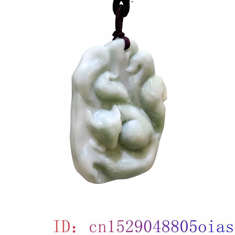 Doğal gerçek yeşim tilki kolye - Men'S Accessories And Jewelry incelemesi ve fiyatı
